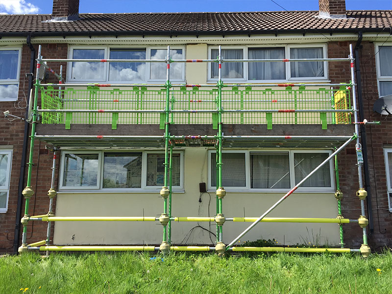 responsive maintenance scaffolding